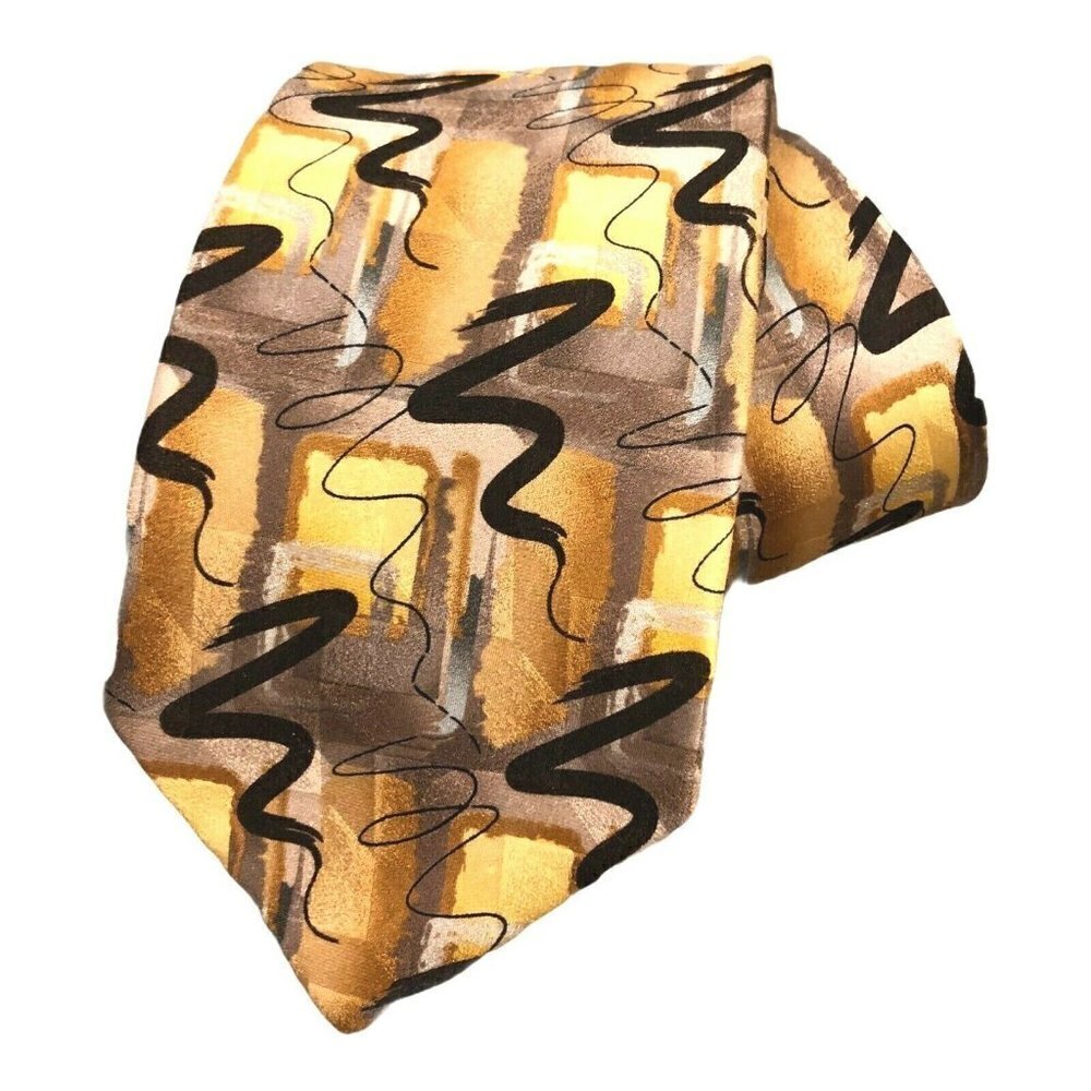 J. Garcia Silk Tie Necktie Room with Plumbing